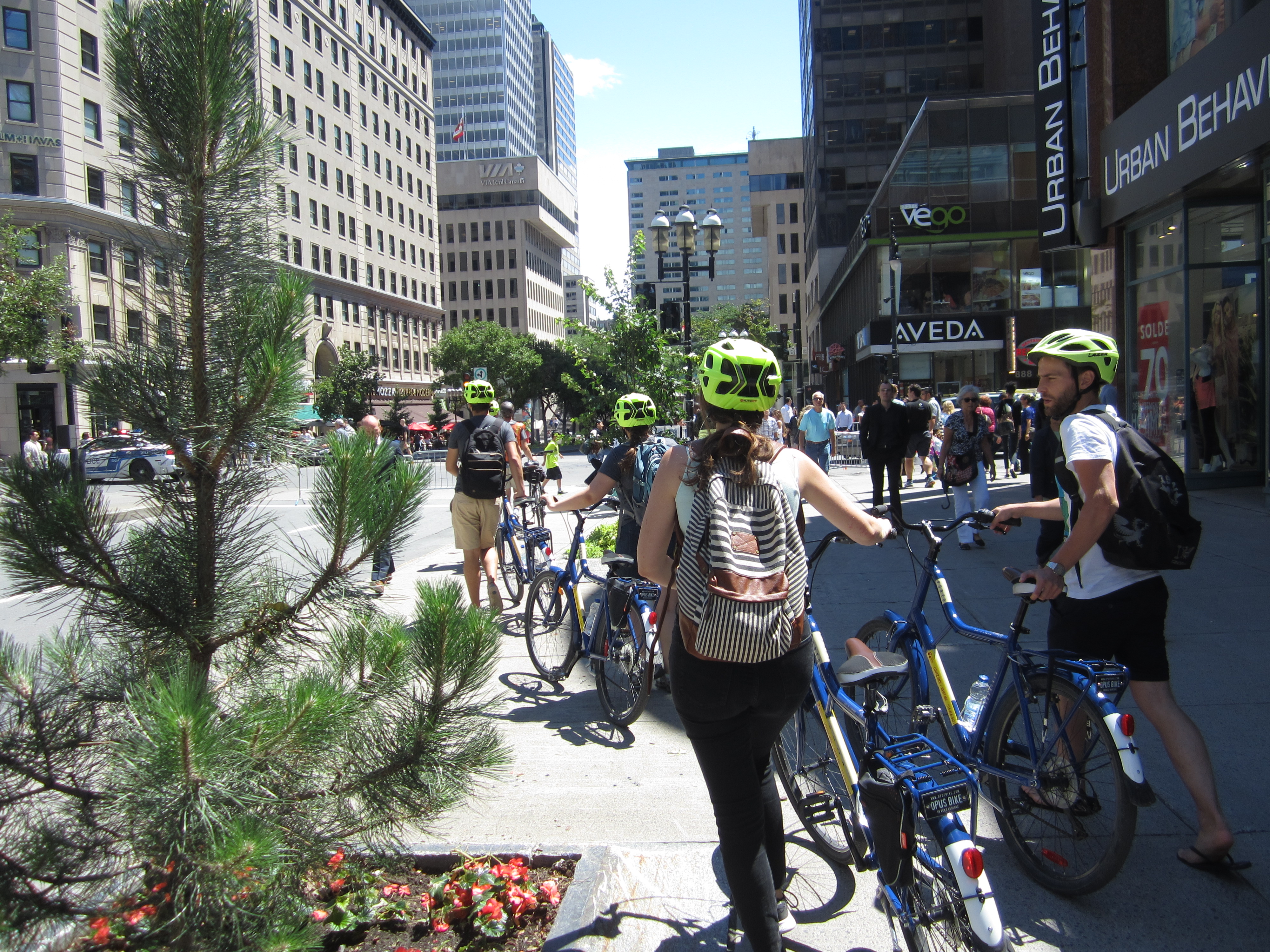 Blog Toundra Voyages - Montreal a velo - downtown